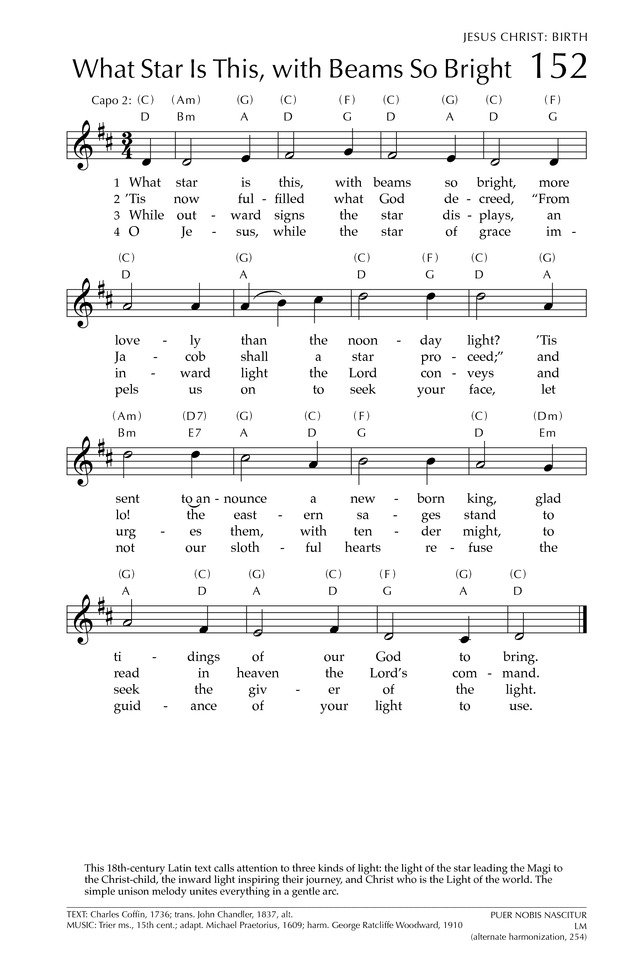 Glory to God: the Presbyterian Hymnal page 228