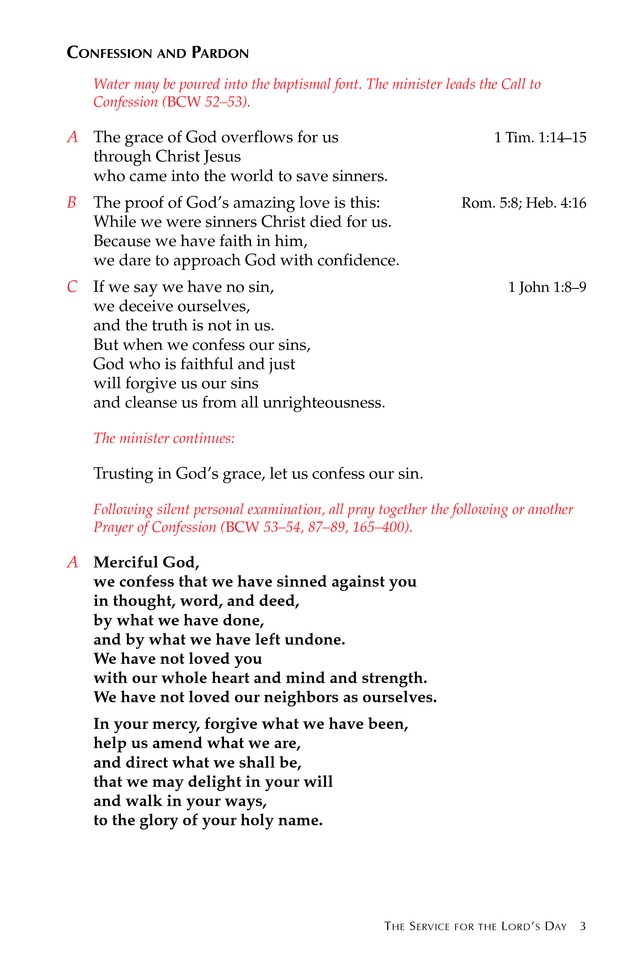 Glory to God: the Presbyterian Hymnal page 3