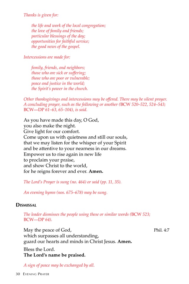 Glory to God: the Presbyterian Hymnal page 30