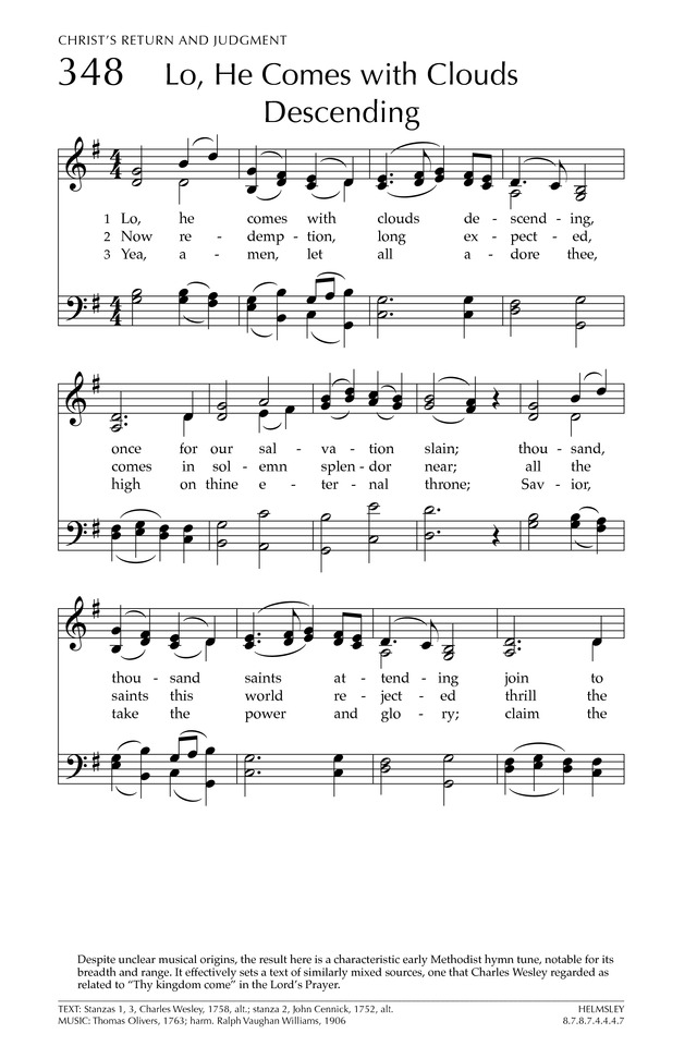 Glory to God: the Presbyterian Hymnal page 465