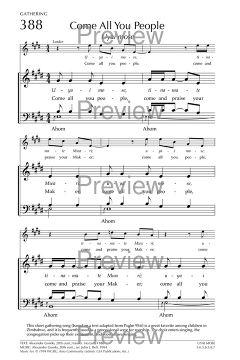 Glory to God: the Presbyterian Hymnal page 513