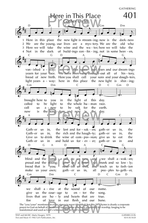 Glory to God: the Presbyterian Hymnal page 529