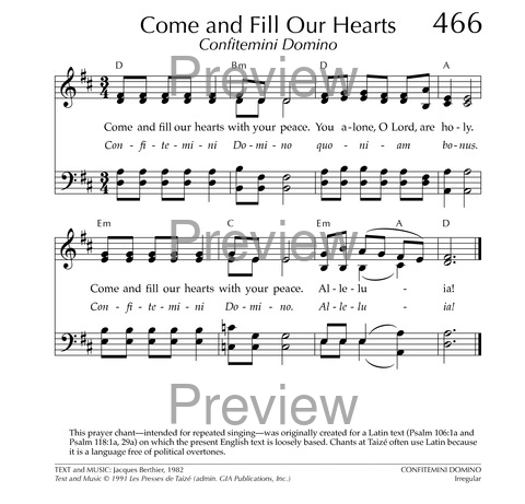 Glory to God: the Presbyterian Hymnal page 606