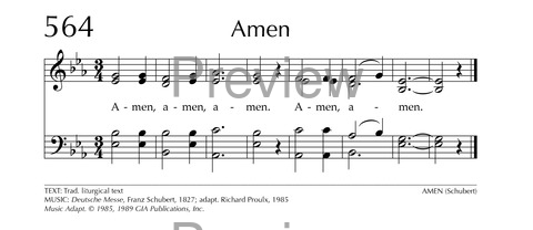 Glory to God: the Presbyterian Hymnal page 715