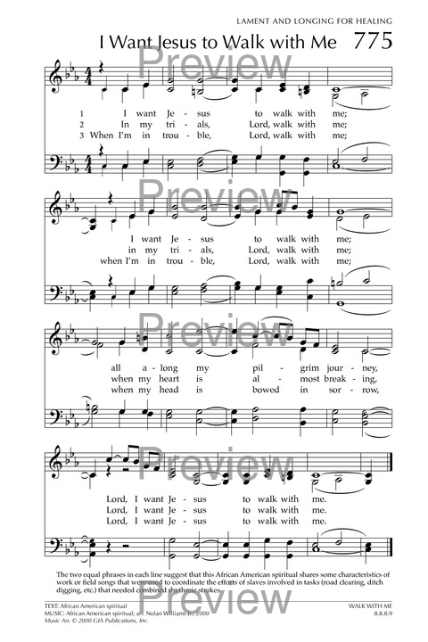 Glory to God: the Presbyterian Hymnal page 959