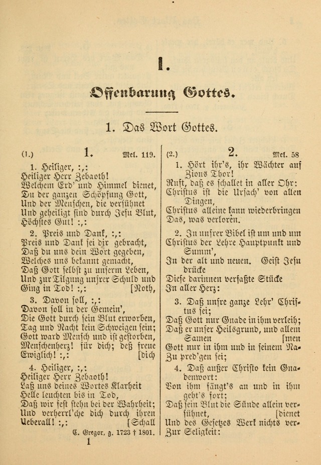 Gesangbuch der Evangelischen Brüdergemeinen in Nord Amerika (Neue vermehrte Aufl.) page 125