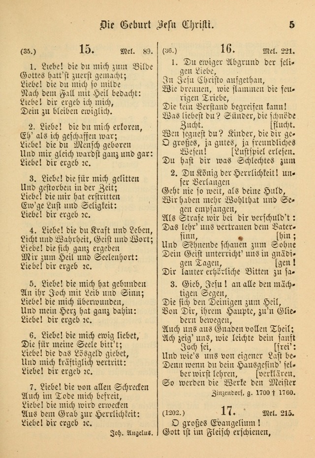 Gesangbuch der Evangelischen Brüdergemeinen in Nord Amerika (Neue vermehrte Aufl.) page 129