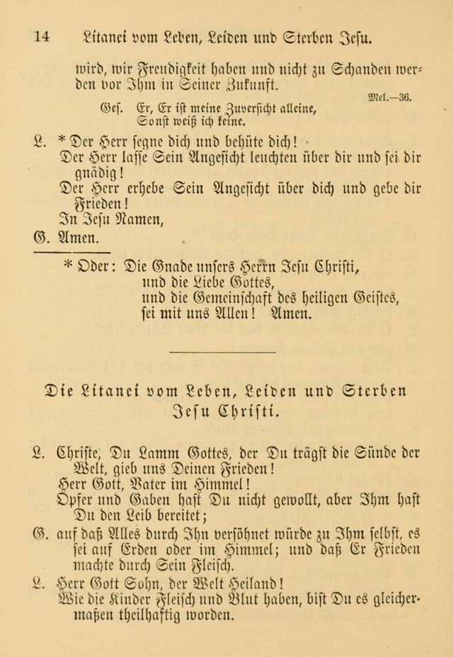 Gesangbuch der Evangelischen Brüdergemeinen in Nord Amerika (Neue vermehrte Aufl.) page 14