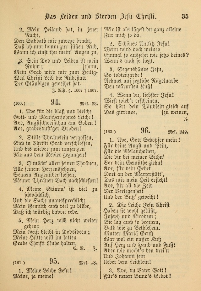 Gesangbuch der Evangelischen Brüdergemeinen in Nord Amerika (Neue vermehrte Aufl.) page 159