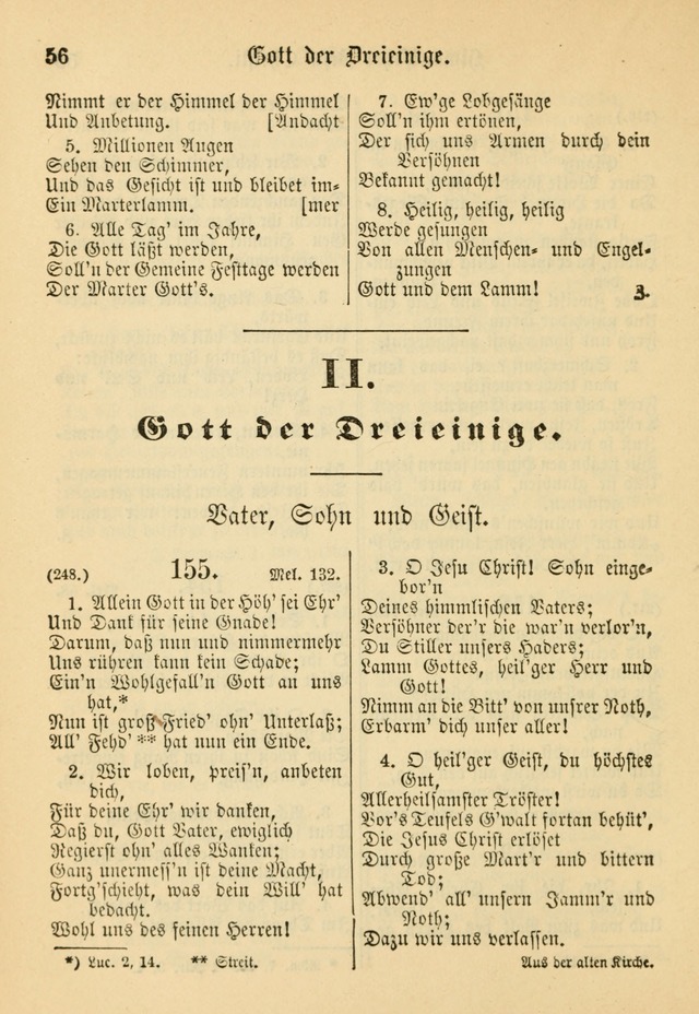 Gesangbuch der Evangelischen Brüdergemeinen in Nord Amerika (Neue vermehrte Aufl.) page 180