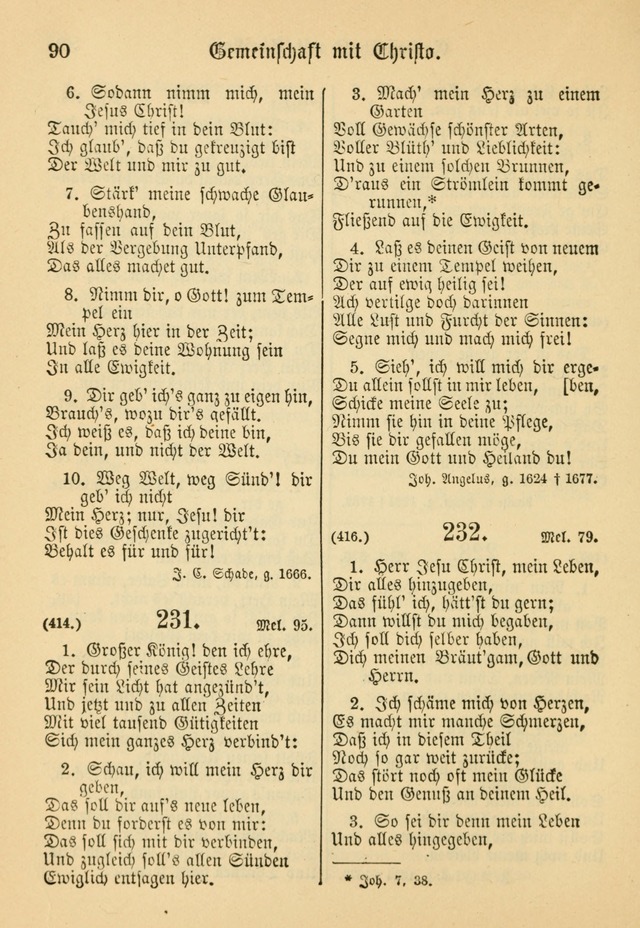 Gesangbuch der Evangelischen Brüdergemeinen in Nord Amerika (Neue vermehrte Aufl.) page 214