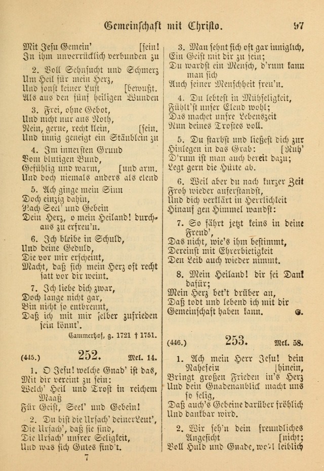 Gesangbuch der Evangelischen Brüdergemeinen in Nord Amerika (Neue vermehrte Aufl.) page 221