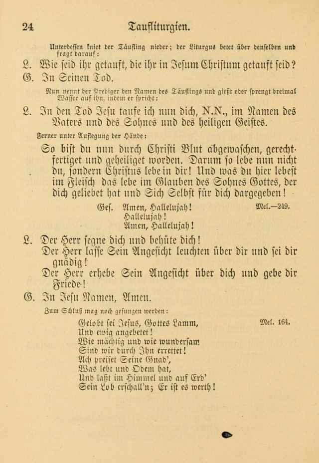 Gesangbuch der Evangelischen Brüdergemeinen in Nord Amerika (Neue vermehrte Aufl.) page 24