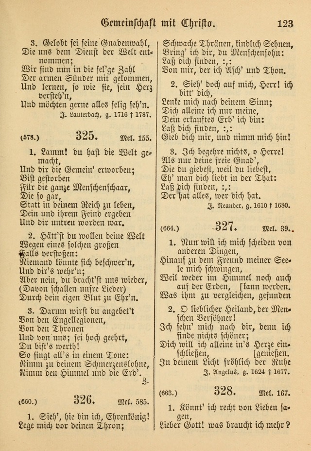 Gesangbuch der Evangelischen Brüdergemeinen in Nord Amerika (Neue vermehrte Aufl.) page 247