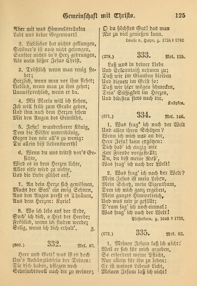 Gesangbuch der Evangelischen Brüdergemeinen in Nord Amerika (Neue vermehrte Aufl.) page 249