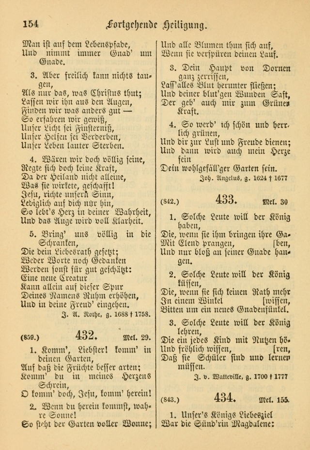 Gesangbuch der Evangelischen Brüdergemeinen in Nord Amerika (Neue vermehrte Aufl.) page 278