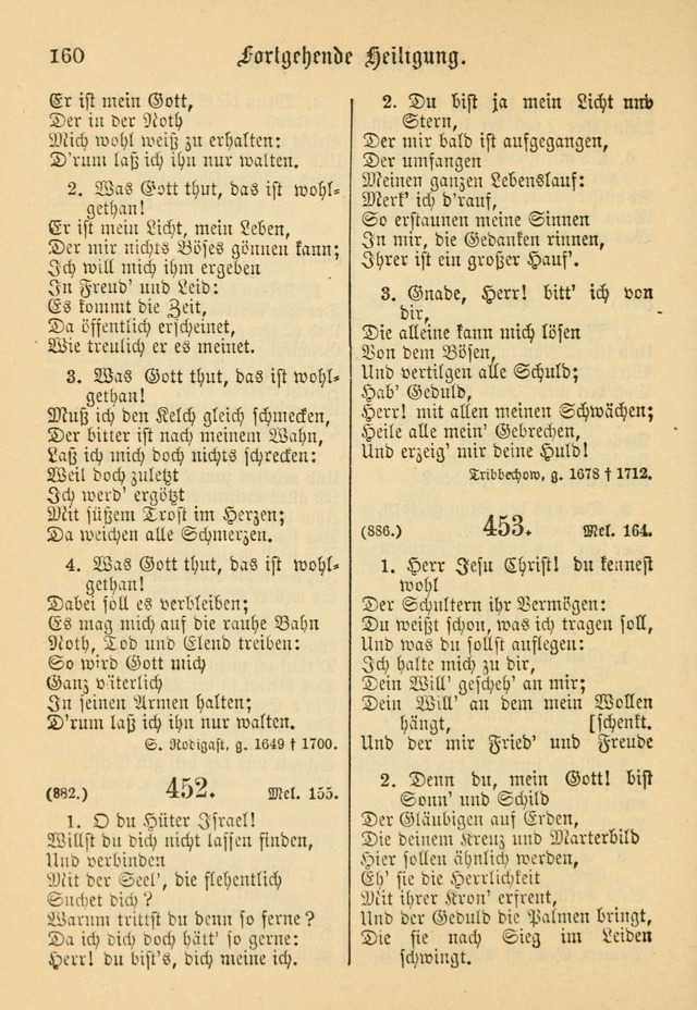 Gesangbuch der Evangelischen Brüdergemeinen in Nord Amerika (Neue vermehrte Aufl.) page 284