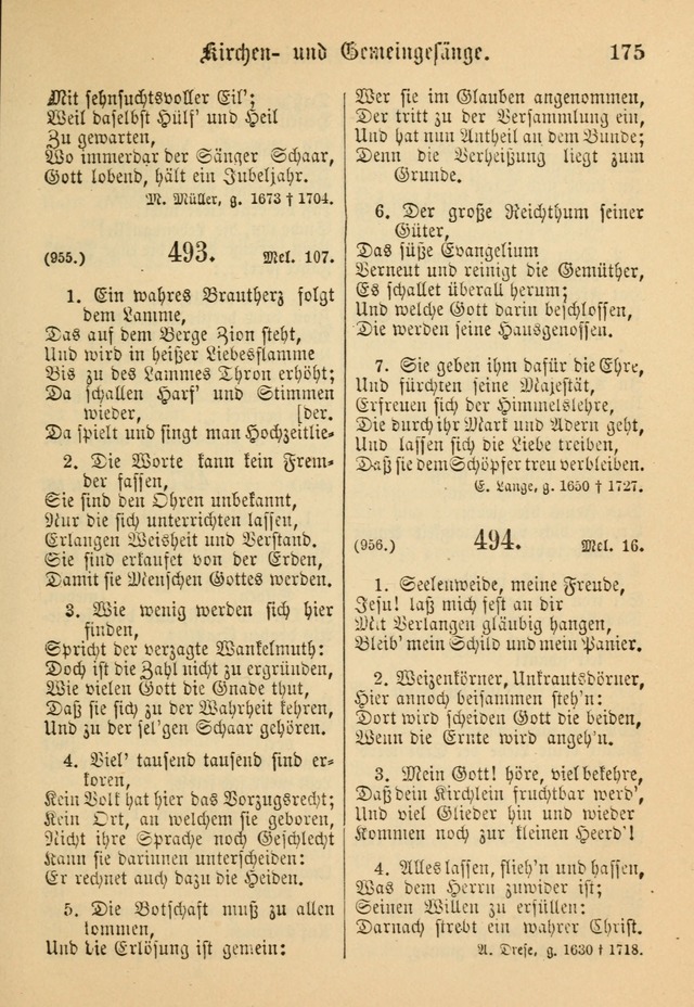 Gesangbuch der Evangelischen Brüdergemeinen in Nord Amerika (Neue vermehrte Aufl.) page 299