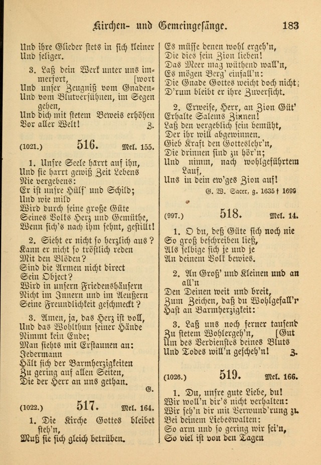 Gesangbuch der Evangelischen Brüdergemeinen in Nord Amerika (Neue vermehrte Aufl.) page 307