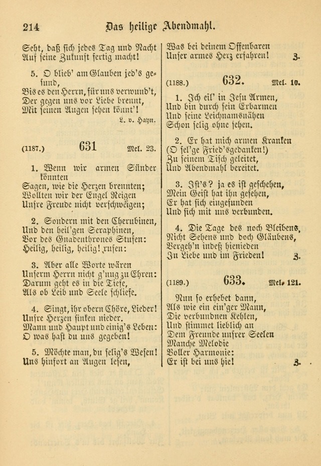 Gesangbuch der Evangelischen Brüdergemeinen in Nord Amerika (Neue vermehrte Aufl.) page 338