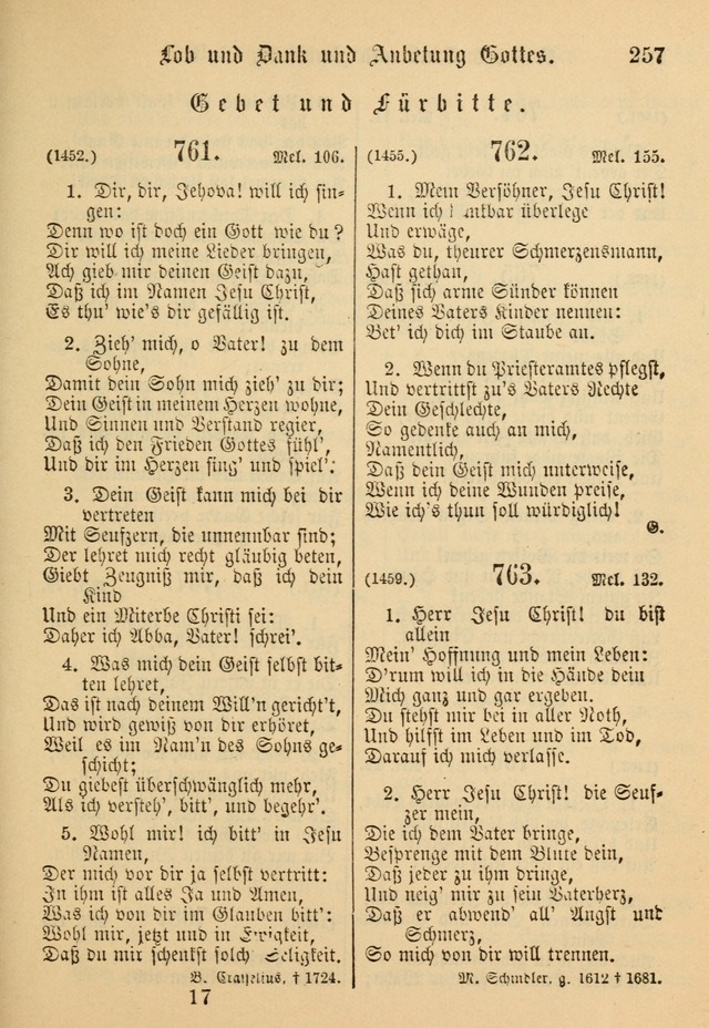 Gesangbuch der Evangelischen Brüdergemeinen in Nord Amerika (Neue vermehrte Aufl.) page 381