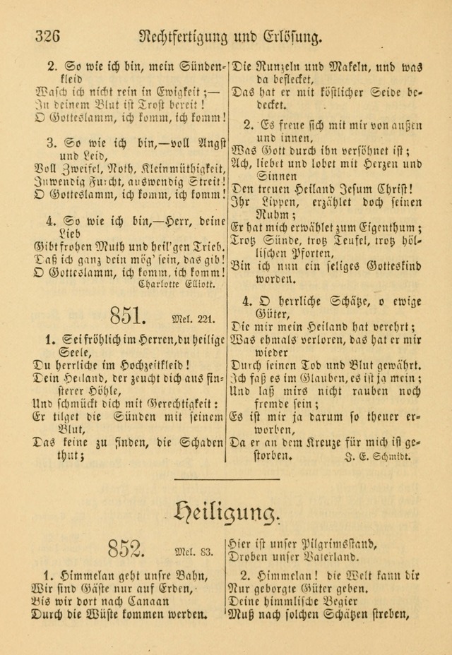 Gesangbuch der Evangelischen Brüdergemeinen in Nord Amerika (Neue vermehrte Aufl.) page 450