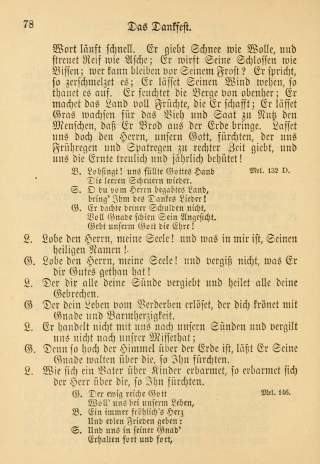 Gesangbuch der Evangelischen Brüdergemeinen in Nord Amerika (Neue vermehrte Aufl.) page 78