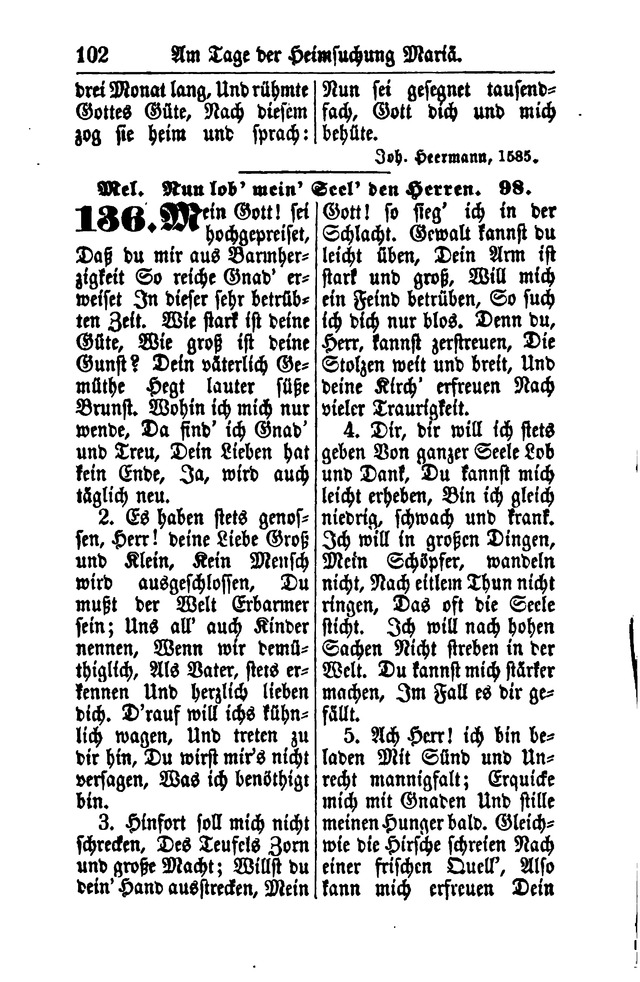 Gesangbuch für Gemeinden des Evangelisch-Lutherischen Bekenntnisses  page 102