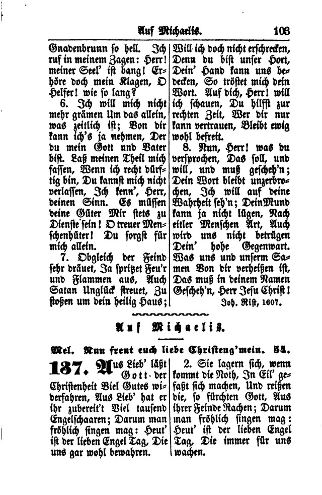 Gesangbuch für Gemeinden des Evangelisch-Lutherischen Bekenntnisses  page 103