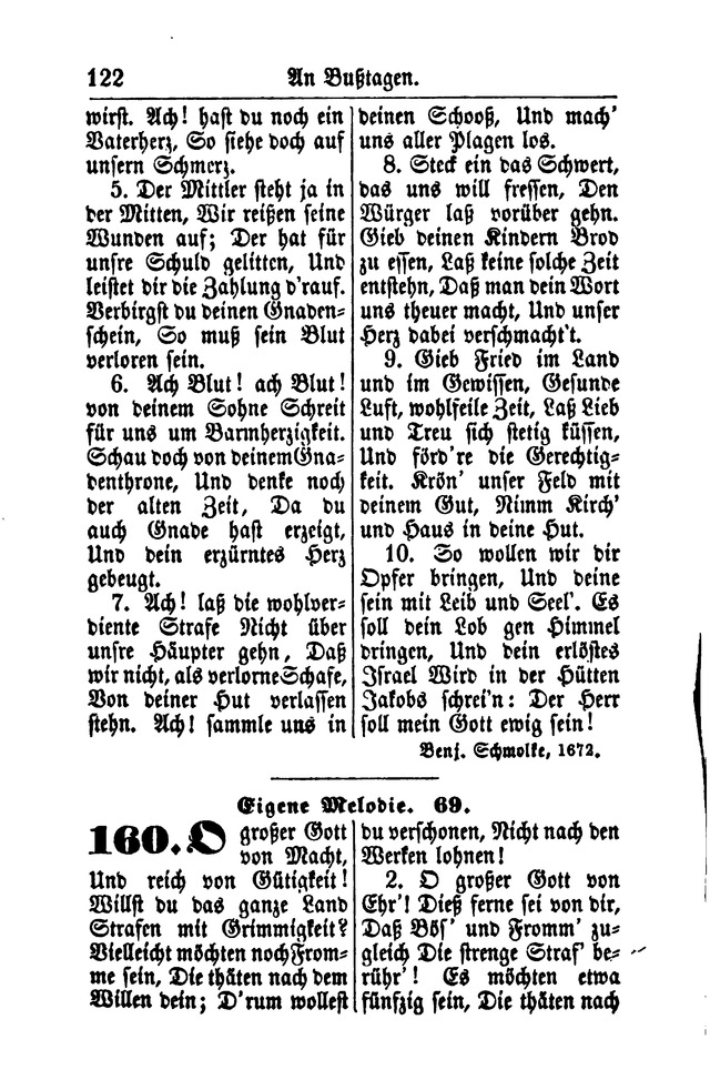 Gesangbuch für Gemeinden des Evangelisch-Lutherischen Bekenntnisses  page 122