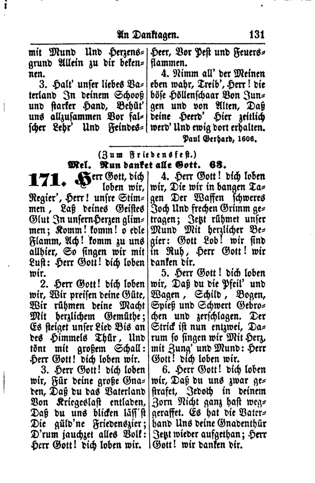 Gesangbuch für Gemeinden des Evangelisch-Lutherischen Bekenntnisses  page 133