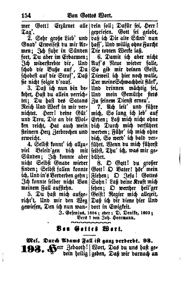 Gesangbuch für Gemeinden des Evangelisch-Lutherischen Bekenntnisses  page 156