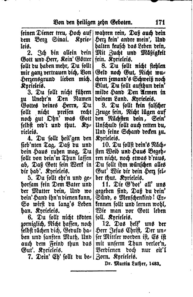 Gesangbuch für Gemeinden des Evangelisch-Lutherischen Bekenntnisses  page 173