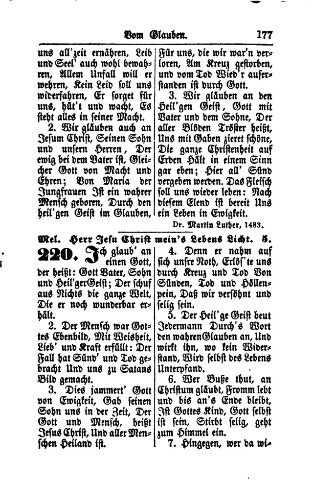 Gesangbuch für Gemeinden des Evangelisch-Lutherischen Bekenntnisses  page 179