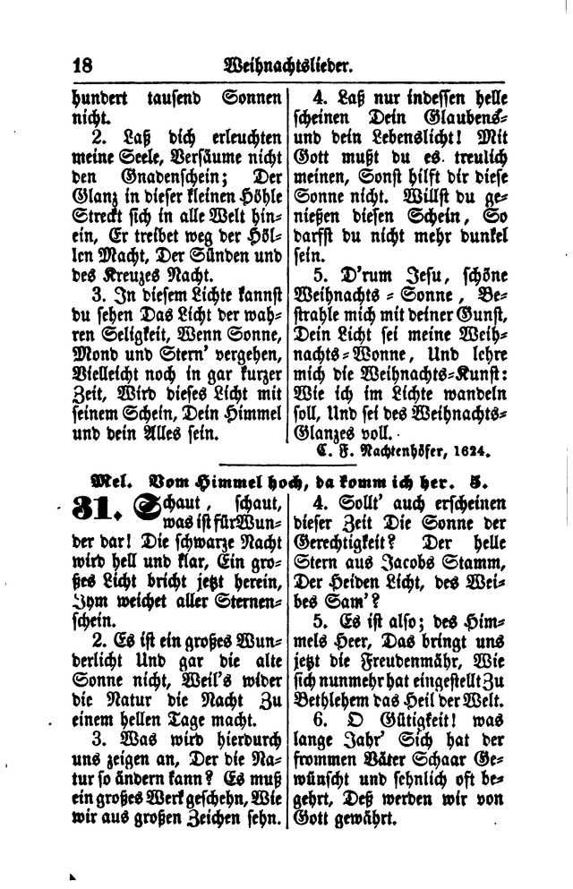 Gesangbuch für Gemeinden des Evangelisch-Lutherischen Bekenntnisses  page 18