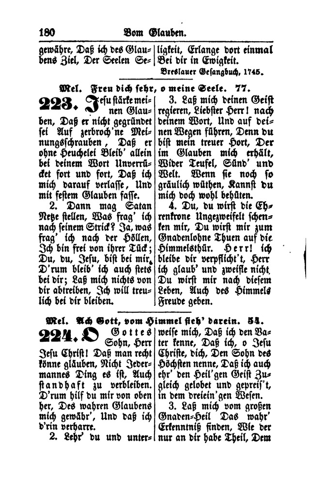 Gesangbuch für Gemeinden des Evangelisch-Lutherischen Bekenntnisses  page 182