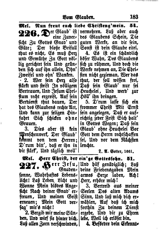 Gesangbuch für Gemeinden des Evangelisch-Lutherischen Bekenntnisses  page 185