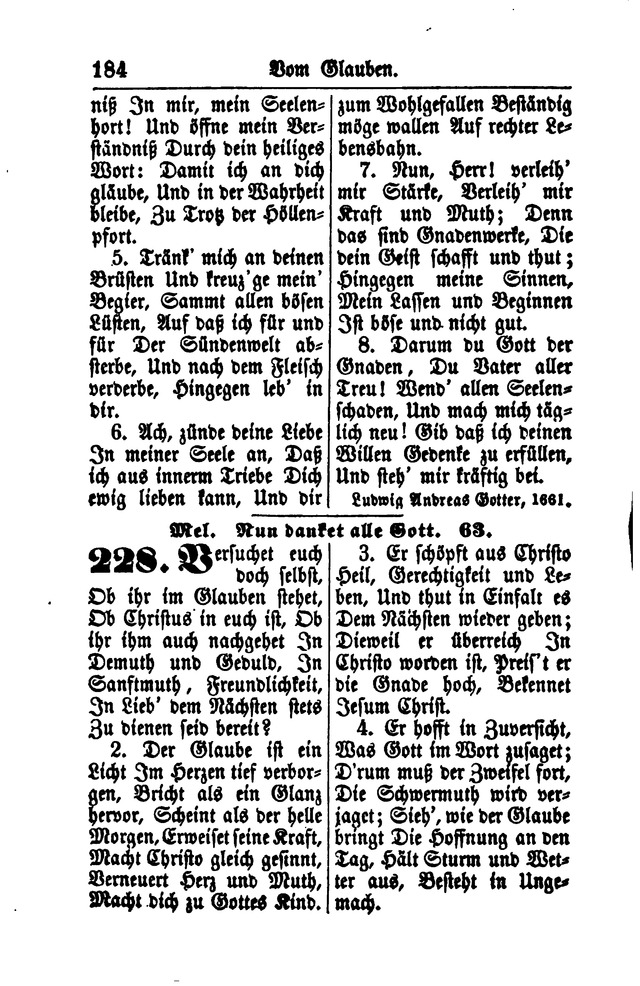 Gesangbuch für Gemeinden des Evangelisch-Lutherischen Bekenntnisses  page 186