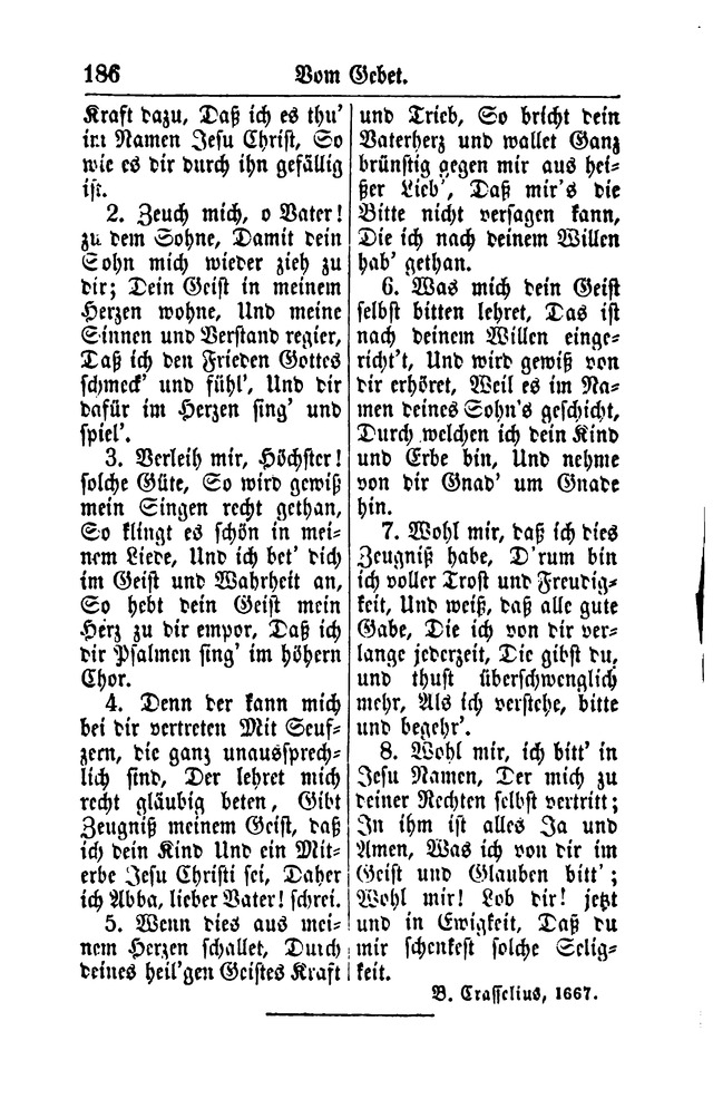 Gesangbuch für Gemeinden des Evangelisch-Lutherischen Bekenntnisses  page 188