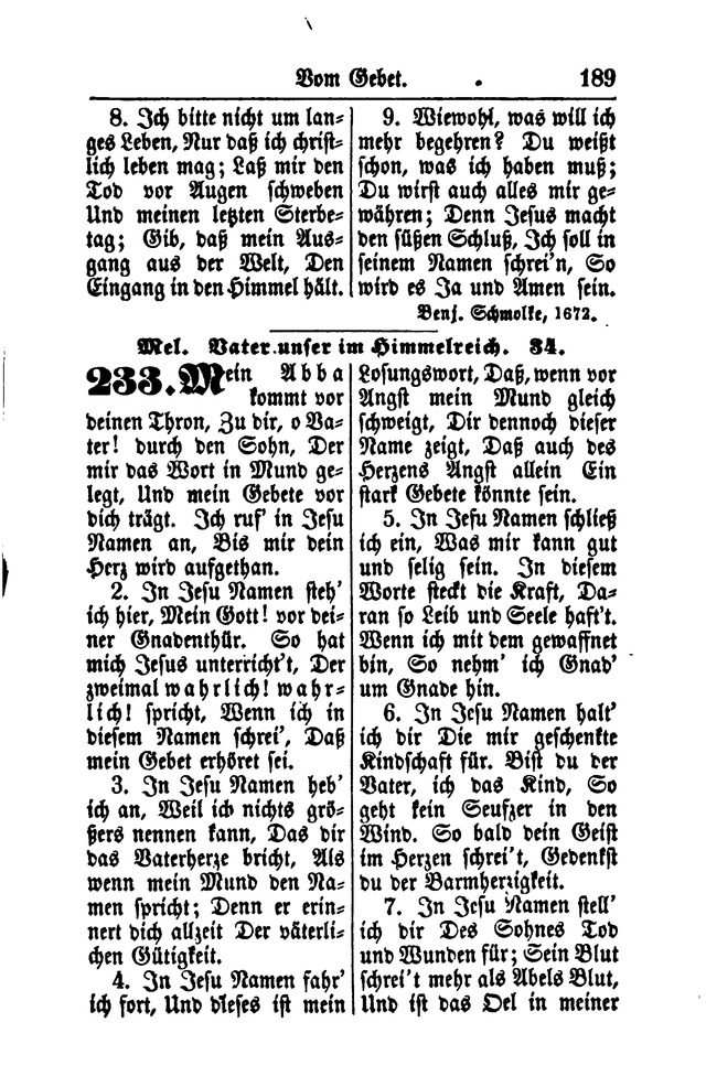 Gesangbuch für Gemeinden des Evangelisch-Lutherischen Bekenntnisses  page 191