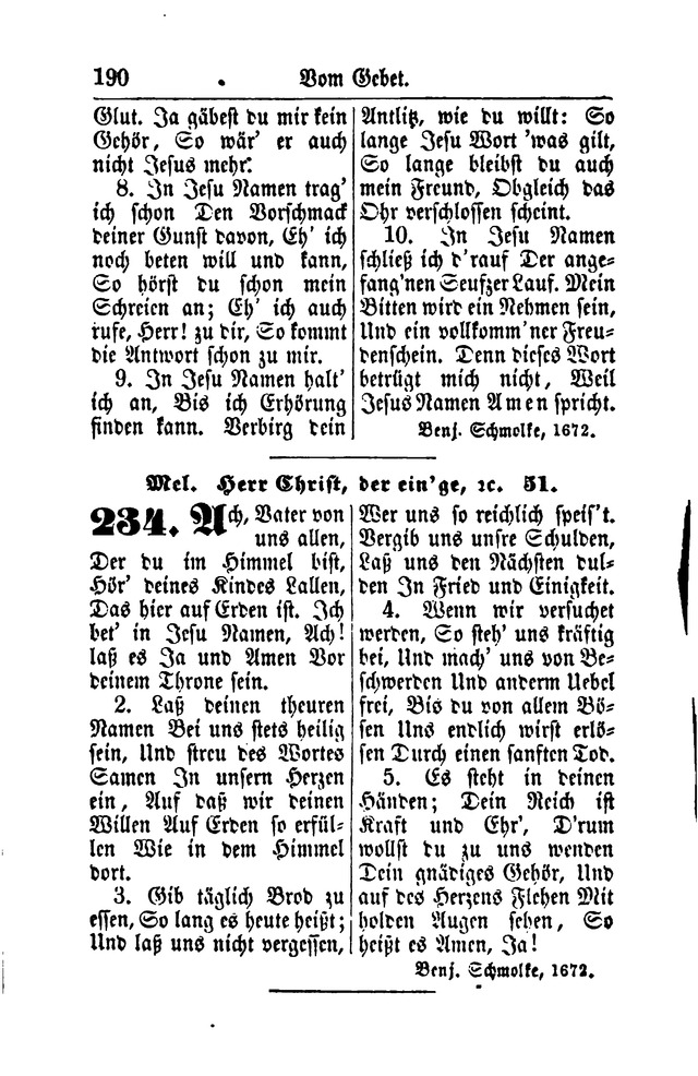 Gesangbuch für Gemeinden des Evangelisch-Lutherischen Bekenntnisses  page 192