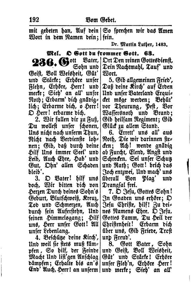 Gesangbuch für Gemeinden des Evangelisch-Lutherischen Bekenntnisses  page 194