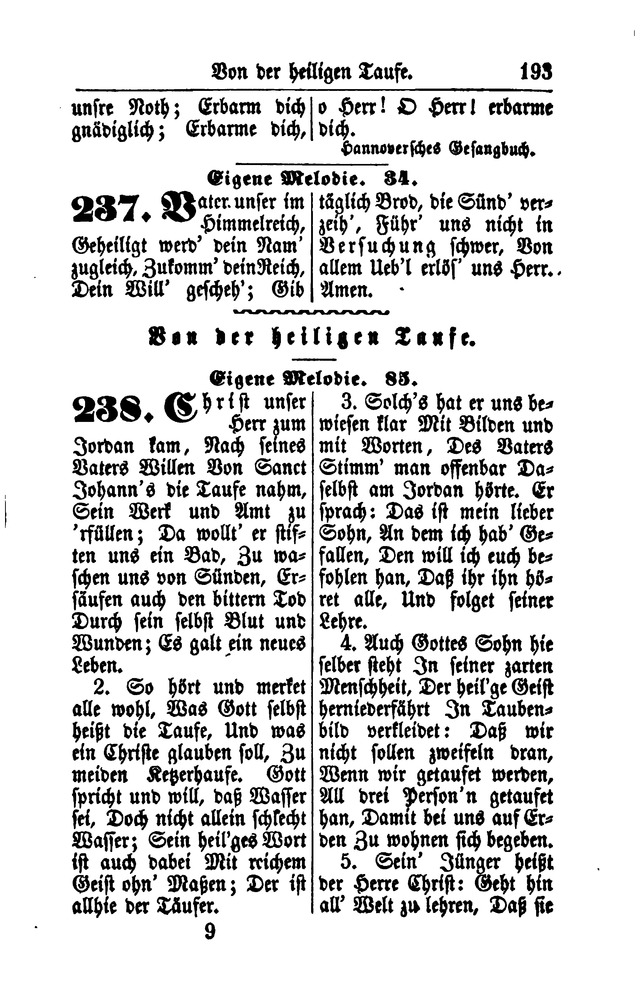 Gesangbuch für Gemeinden des Evangelisch-Lutherischen Bekenntnisses  page 195