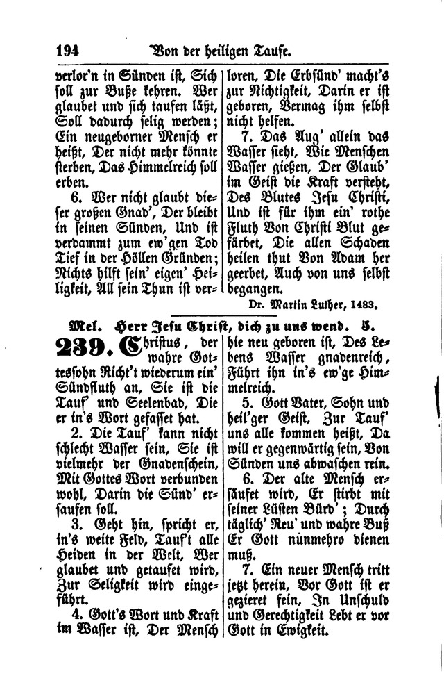 Gesangbuch für Gemeinden des Evangelisch-Lutherischen Bekenntnisses  page 196