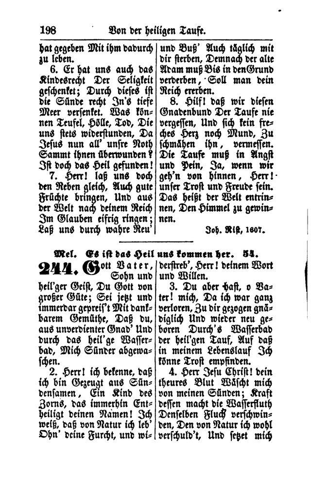 Gesangbuch für Gemeinden des Evangelisch-Lutherischen Bekenntnisses  page 200