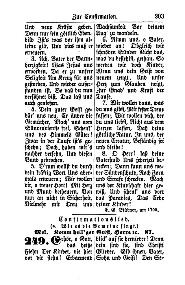 Gesangbuch für Gemeinden des Evangelisch-Lutherischen Bekenntnisses  page 205