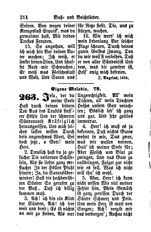 Gesangbuch für Gemeinden des Evangelisch-Lutherischen Bekenntnisses  page 216