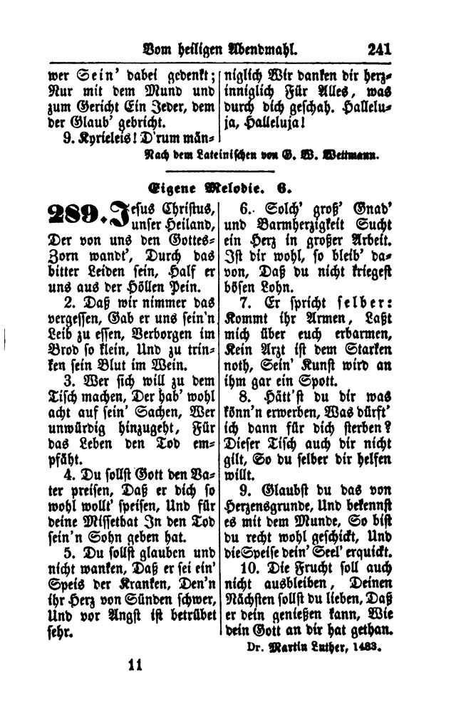 Gesangbuch für Gemeinden des Evangelisch-Lutherischen Bekenntnisses  page 243