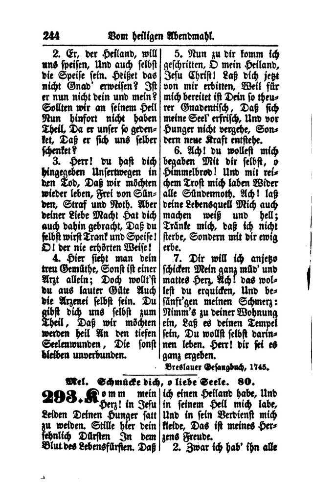 Gesangbuch für Gemeinden des Evangelisch-Lutherischen Bekenntnisses  page 246