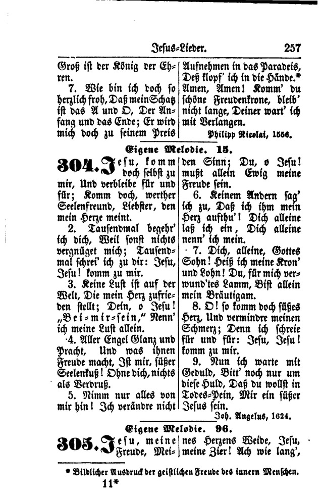 Gesangbuch für Gemeinden des Evangelisch-Lutherischen Bekenntnisses  page 259